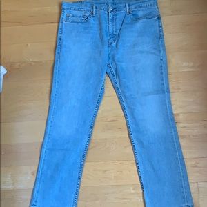 Never worn! Levi’s 511 Light Blue Jeans 38x30